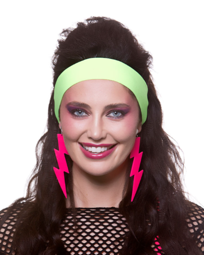 80s Headband Women 80s Headband 80s Fashion Wig With Headband
