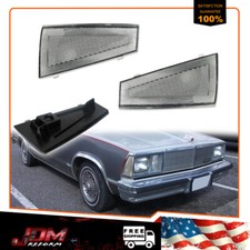 For 1980 1981 Chevrolet El Camino Malibu Clear Lens Front Side Marker Lights