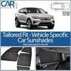 VOLVO C40 5DR 2022- UV CAR SHADE WINDOW SUN BLINDS PRIVACY GLASS TINT BLACK