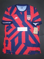 2021-2022 Nike Authentic USA USMNT Match Vaporknit Away Soccer Jersey Shirt Kit