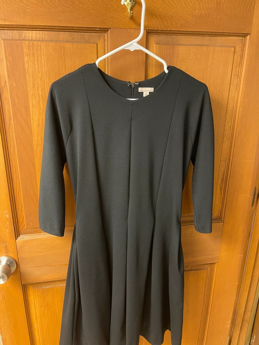 GAP Women's Long Sleeve Black Dress Size 6 In Great Shape!!