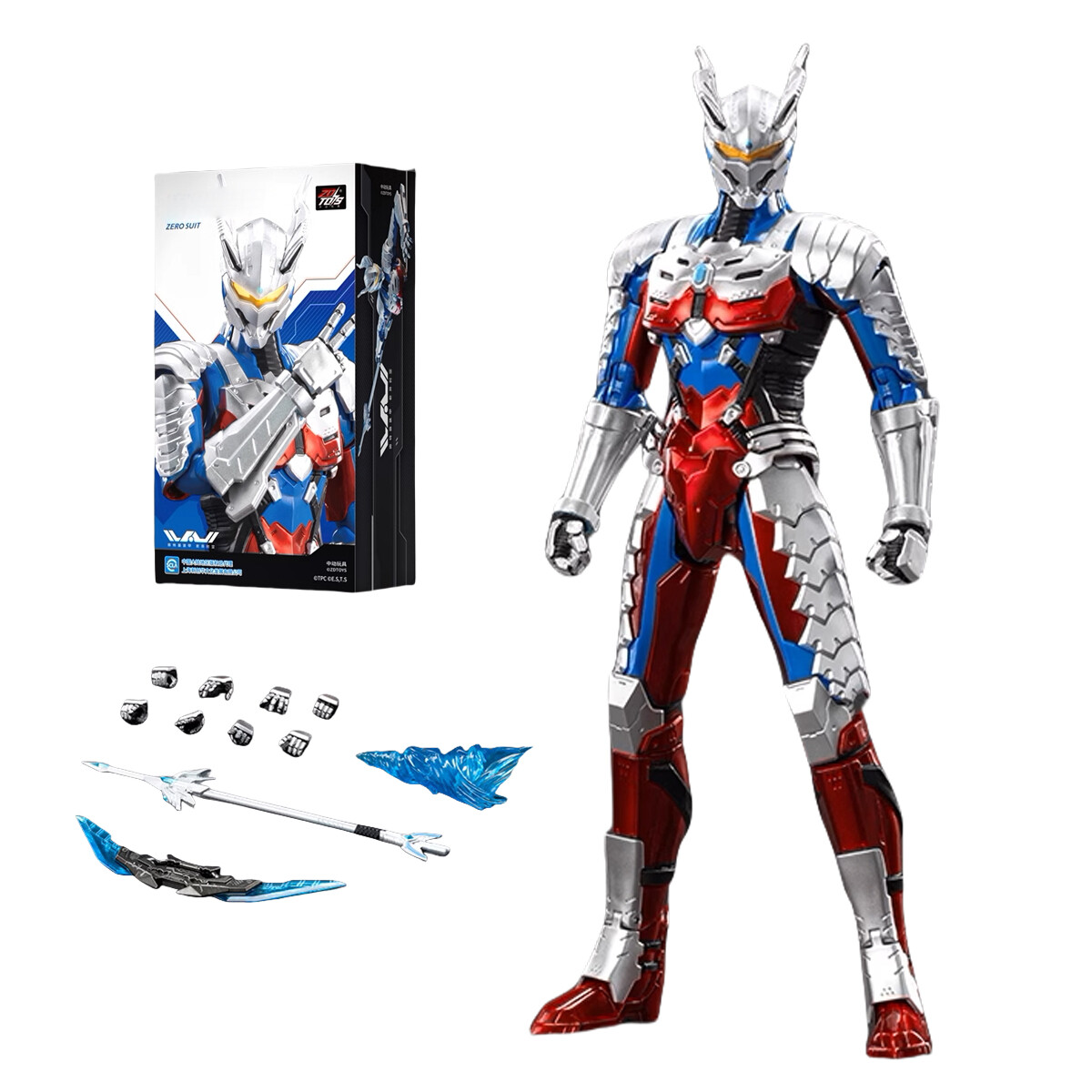 ウルトラマンＺero Ultraman Z Ultraman Zero 1/12 Scale Action Figure