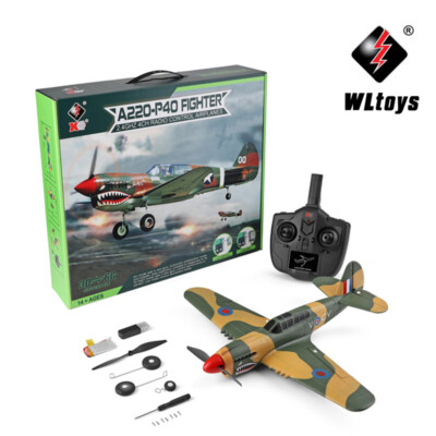 A220 Four-Channel Camera P40 Fighter Remote Control Glider Unmanned Aircraft Mod