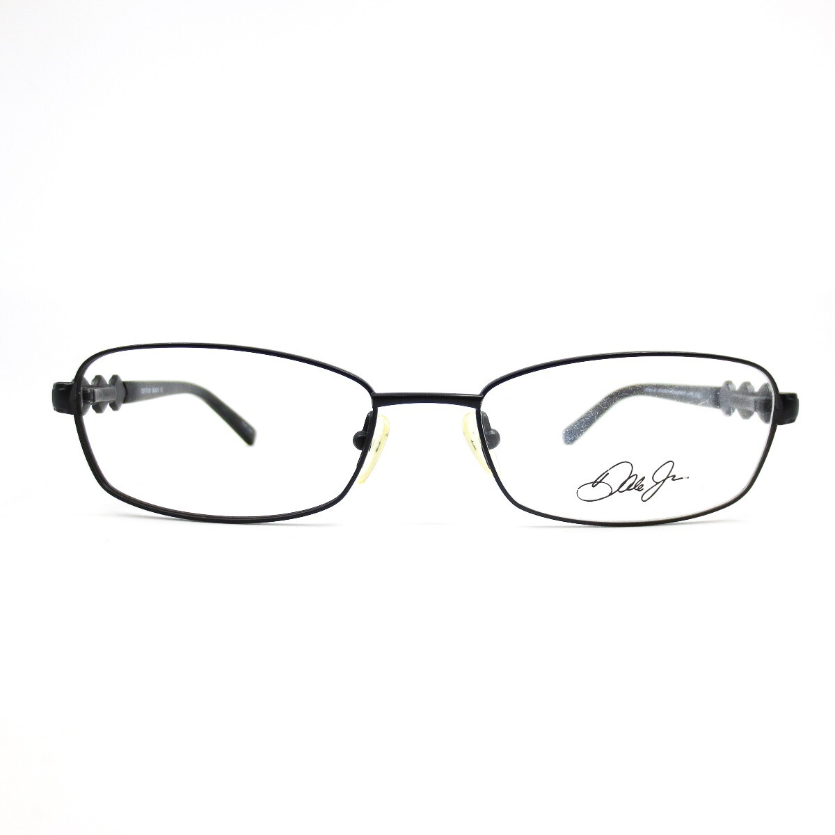 Dale Earnhardt JR 6743 black Mens Rectangular Eyeglasses frames 53