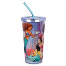 The Little Mermaid Tumbler with Straw   Live Action Film