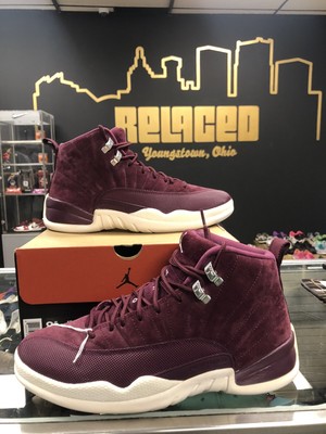 jordan 12 bordeaux size 7