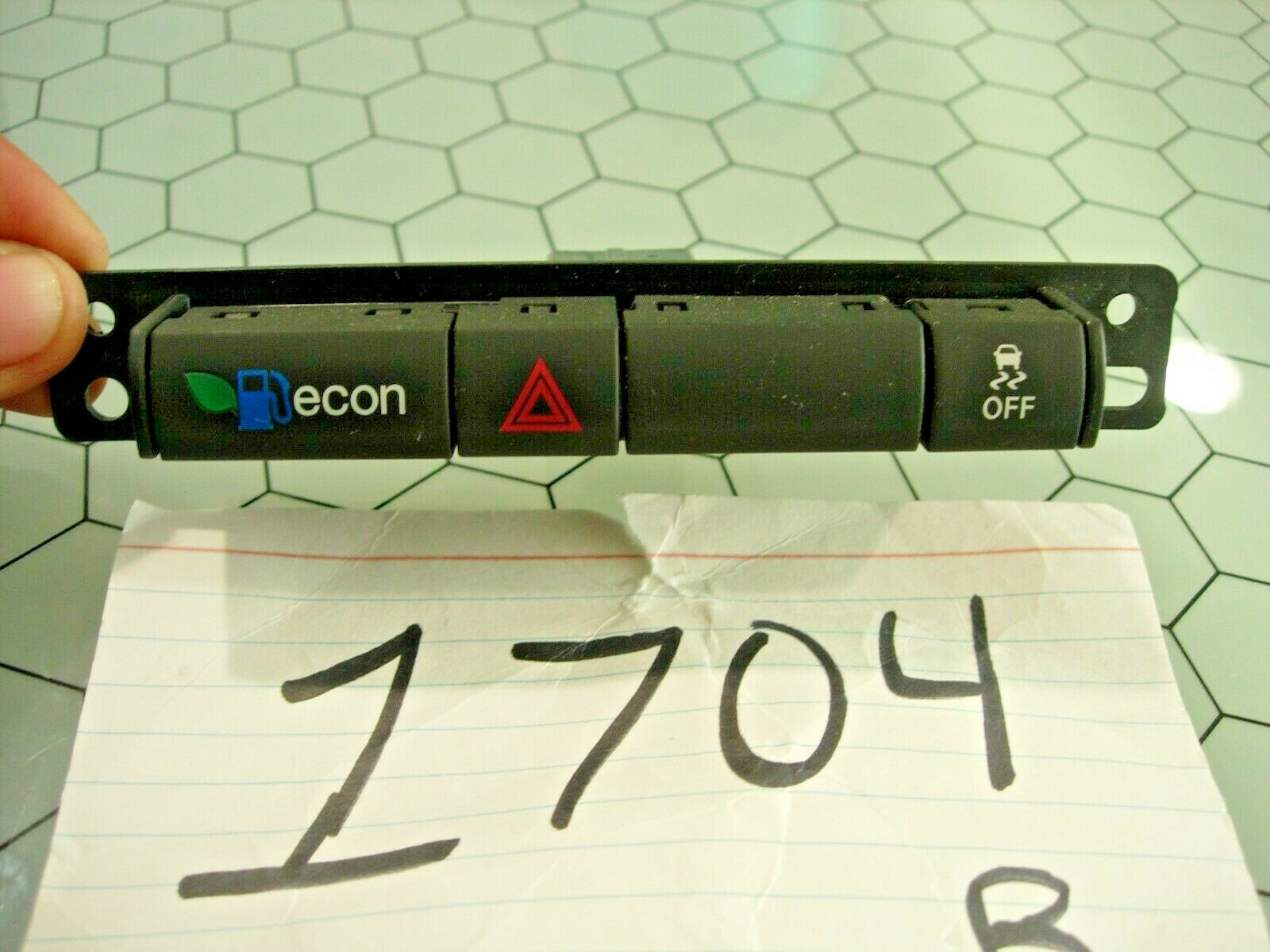12 13 14 Town & Country Econ Traction Hazard Switch Control Power #1704-B