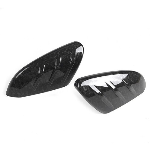 2x Carbon Fiber Style Side Mirror Cap Covers For Honda Civic Hatchback 2016-2021 - Picture 6 of 9