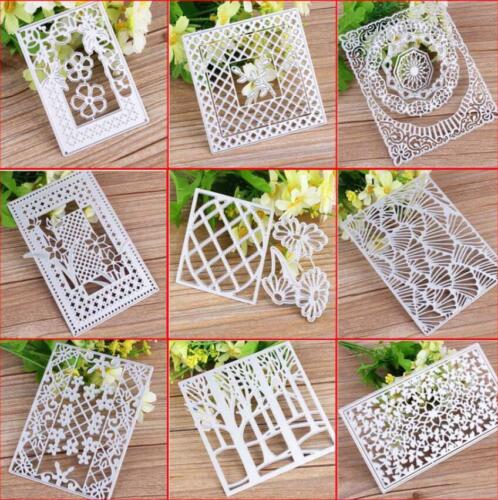 Metal Cutting Dies Frame Scrapbooking Photo Album Embossing Decorative Die DIY - Afbeelding 1 van 17