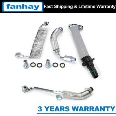 For Chevy Cruze Sonic Trax 55587854 Turbo Oil Return & Oil Feed Pipe Tube Kit