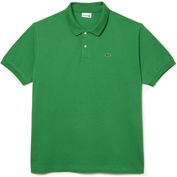 Lacoste Mens Big & Tall Fit Pure Cotton Polo Green 4XLB