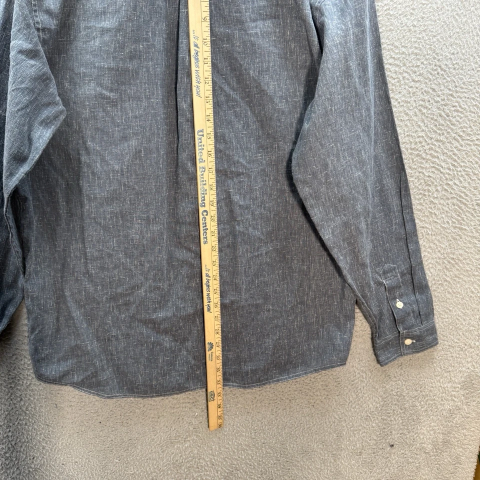 DC Shoes Shirt Mens Extra Large Gray Pistol Whip Long Sleeve Skater Thrasher Y2K - Image 4 of 4