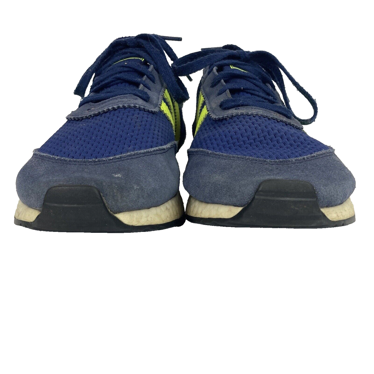 Adidas I-5923 - Men's Sz 10.5 - Dark Blue Solar Yellow - Running