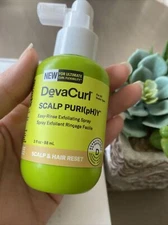 NEW DevaCurl Scalp Scalp Puri(PH)y Purify Exfoliating Spray 3oz Travel Sz G