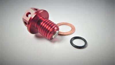 Ölablassschraube Rot 12 x 1.5 magnetisch Honda Dax ST125 JB04 Monkey Z125 u.a.