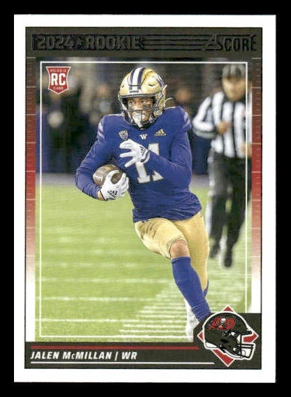 2024 Score #380 Jalen McMillan Rookie Tampa Bay Buccaneers