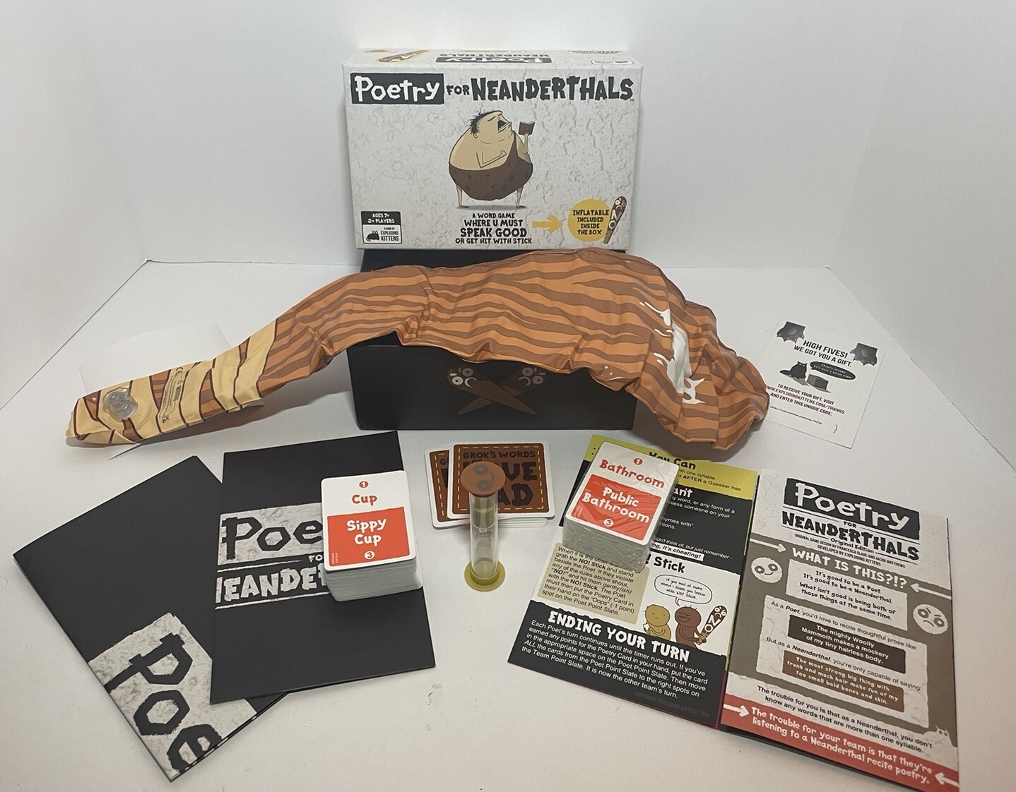 Poetry For Neanderthals Family Game By Exploding Kittens Cards Part ...