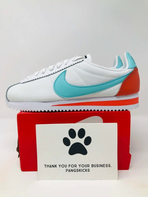 nike cortez aqua