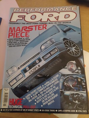 Performance Ford Magazine - March 2003, Escort Cosworth