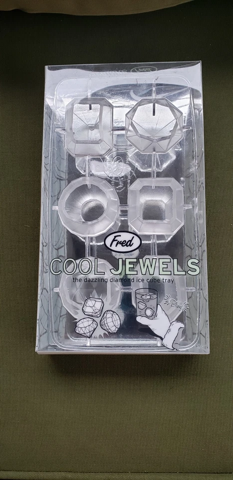 FRED COOL JEWELS BANDEJA DE HIELO 6 CUBITOS DE GEMAS NUEVO EN CAJA Foto 2 de 4