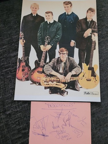 Beatles/Jackie Lomax The Undertakers Autographs - Picture 3 of 3