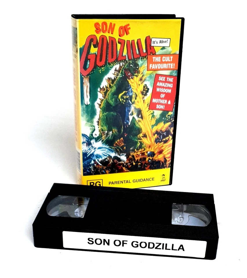 Son of Godzilla (1967) PAL VHS Video Tadao Takashima, Akira Kubo, Akihiko Hirata - Image 2 of 2