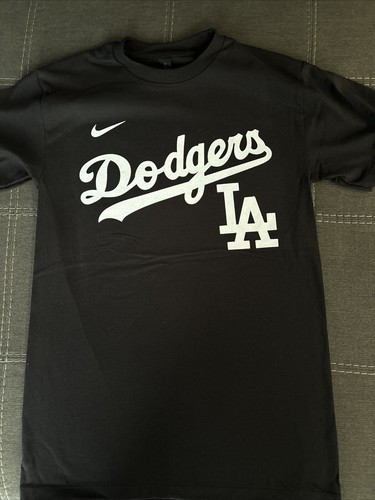 MLB Shohei Ohtani Los Angeles Dodgers schwarz Baumwolle Grafik T-Shirt Herren Größe Small - Bild 3 von 5