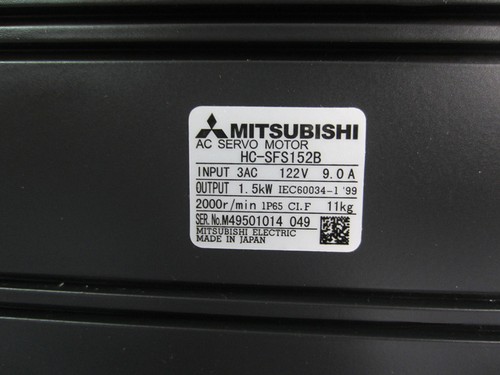 Mitsubishi HC-SFS152B Servomotor HCSFS152B Neu im Karton Expressversand / - Bild 2 von 3