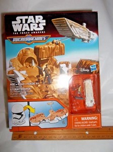 Star Wars The Force Awakens Micro Machines First Order Stormtrooper Playset