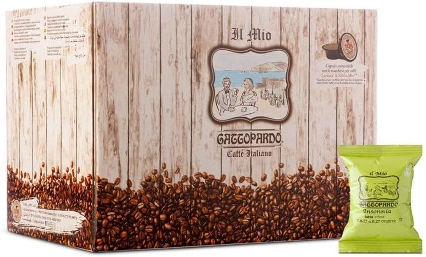 CAFFE GATTOPARDO | A MODO MIO | 200 CAPSULE A MODO MIO MISCELA INSONNIA | 2 CONF