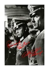 Where Eagles Dare 2 Eastwood and Burton A4 signed repro photograph poster framed