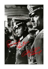 Where Eagles Dare 2 Eastwood and Burton A4 signed repro photograph poster framed