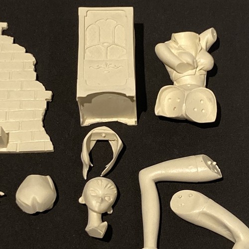 Faye Valentine Cowboy Bebop Resin Model Kit Kotobukiya 1998 No Box/Instructions - Picture 2 of 5