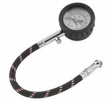 New Bikemaster Professional 15 Psi Low Pressure Tire Gauge W 14 Flexible Hose New Bikemaster Professional 15 Psi Low Pressure Tire Gauge W 14 Flexible Hose