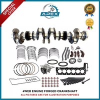 Bmw N57D30B Geschmiedeter Kurbelwelle (4WEB) Mit Motor Umbau Set 3.0 Diesel N57