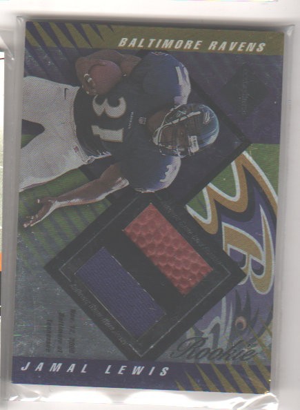 Jamal Lewis Leaf Limited #411 Jersey/Football