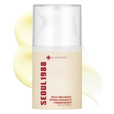 KSECRET SEOUL 1988 Gesichtscreme mit Retinian Liposom 1% und fermentiertem Reis Tr...