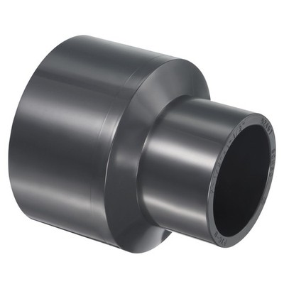 UPVC Reduzierstück Schlauch Fitting 2-1/2'' x 1-1/2'' Buchse rechts Adapter Stecker