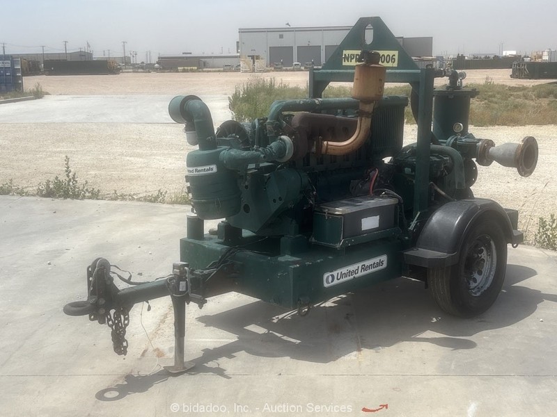 2010 Pioneer PP63C17L71D914 Towable Centrifugal Water Pump Deutz -Parts/Repair