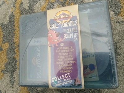 New Factory Sealed  Cranium Sculptorades   The Can You Sculpt It Game 2007 