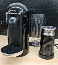 Breville Nespresso Vertuo Plus And Aeroccino Bundle Coffee Maker - Clean!