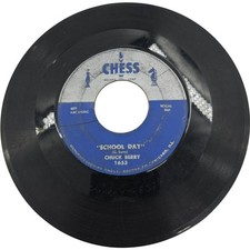 Vintage Chuck Berry School Day 45 RPM 7" Vinyl Single