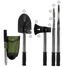 Pala da campeggio sopravvivenza in metallo acciaio per campeggio manuale esterno strumento pick ascia seghetto kit