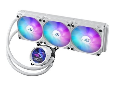 ASUS ROG Strix LC III 360 ARGB LCD White Edition