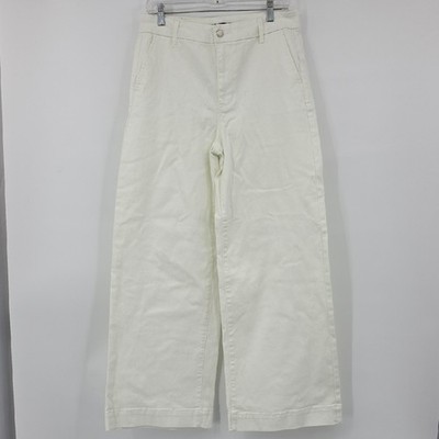 BCBGeneration Women's Light Cream Chinos Size 13/31