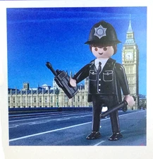 Playmobil, BOBBY,POLICEMAN,ENGLAND,BRAND NEW,EUROPEAN EXCLUSIVE