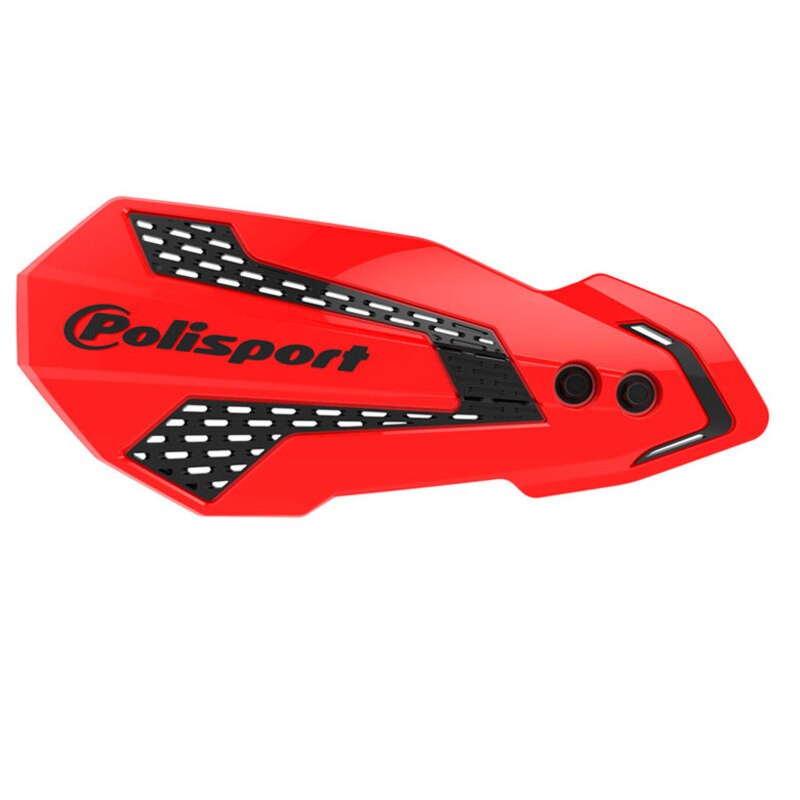 Polisport MX Flow handguards en polymère injecté haute résistance noir