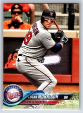 2018 Topps Update #US71 Logan Morrison Minnesota Twins
