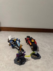 LEGO Ninjago 70627 Dragon's Forge Building Set with Bonus Bikes and Parts Lot