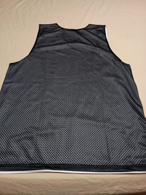 Alleson Athletic Reversible Mesh Tank Top Large Black, White